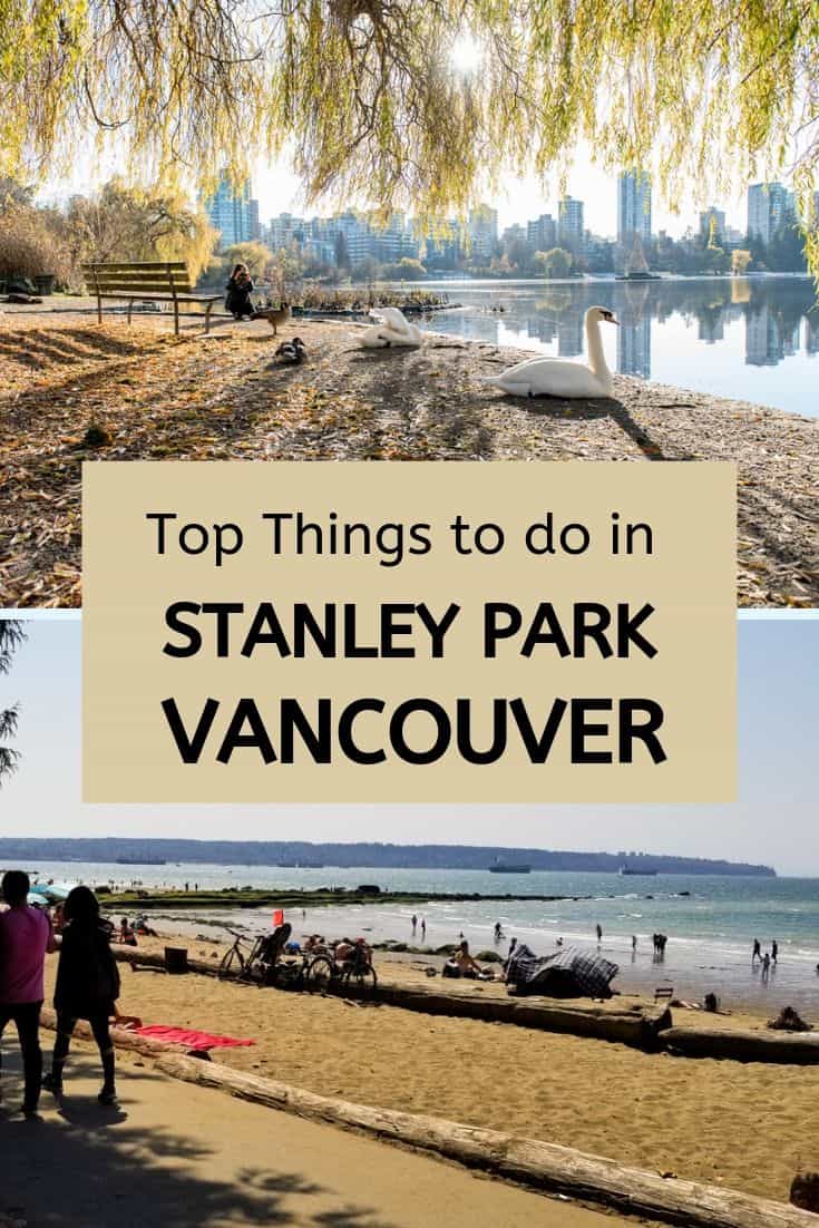 Things to do in Stanley Park Vancouver