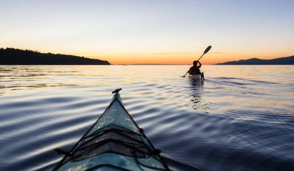 Kayaking in BC