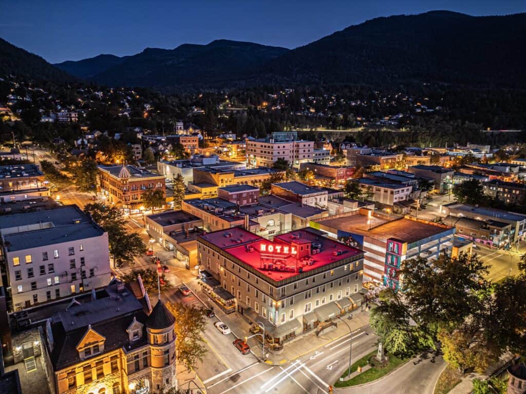 Exploring Downtown Nelson
