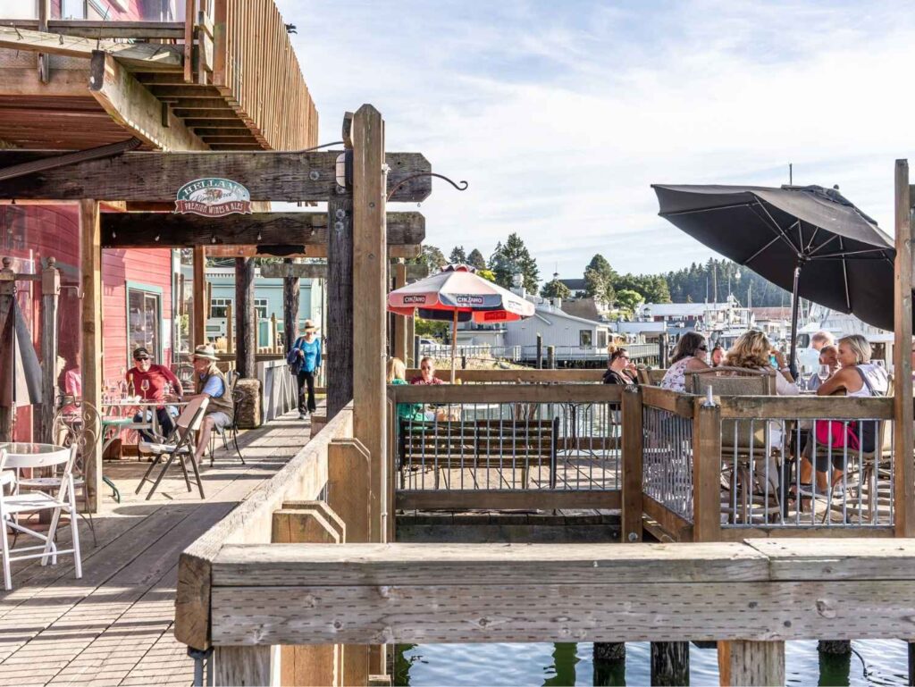 Downtown La Conner Boardwalk