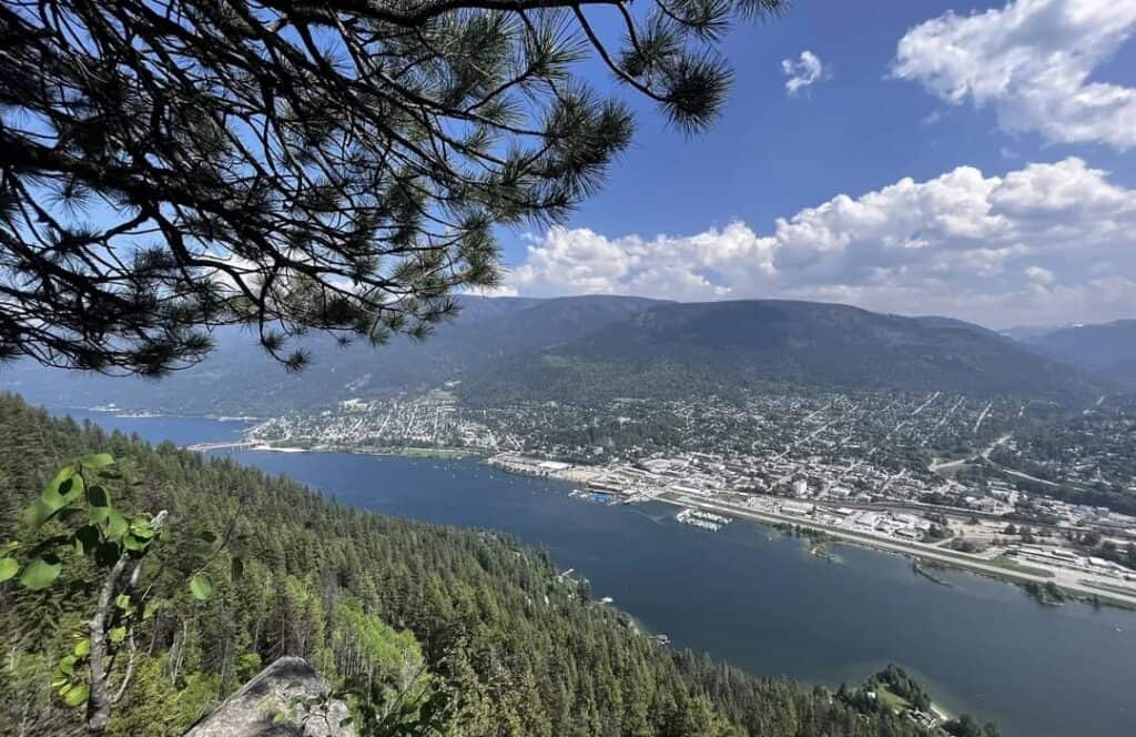 Hiking Nelson BC Pulpit Rock Trail