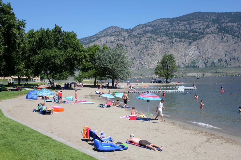 Swim and relax at Osoyoos Lake